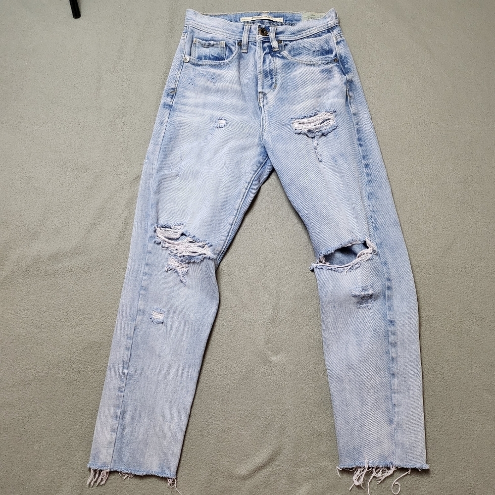 Parasuco Jeans Alexa Fit High Rise Tapered Leg Sz 26